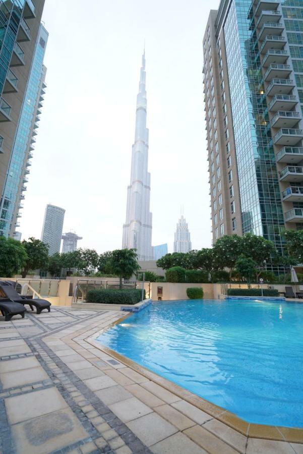 Elite Royal Apartment - Full Burj Khalifa & Fountain View - Opal - 2 Bedrooms Plus 1 Open Bedroom Without Partition Dubái Exterior foto